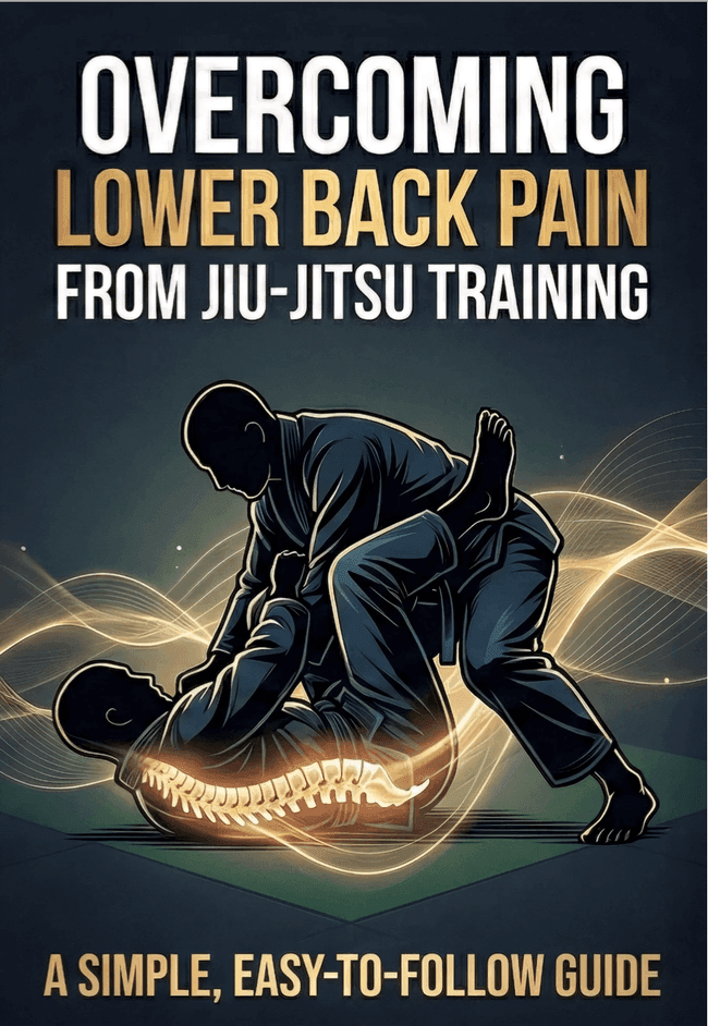 Overcoming Lower Back Pain from BJJ, free book by Nic Gregoriades