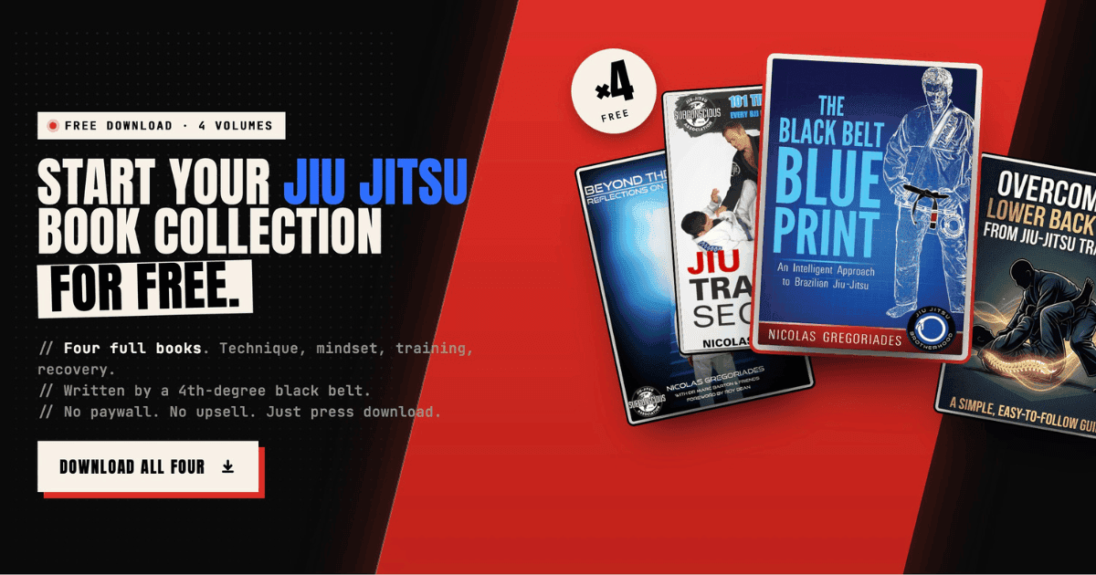 Free BJJ books by Nic Gregoriades