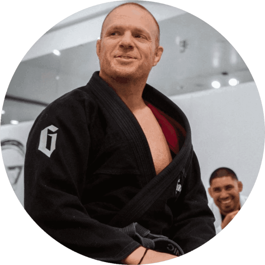 Nic Gregoriades, fourth-degree Brazilian jiu-jitsu black belt and founder of GRADR